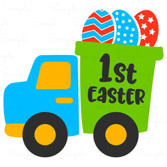 1st Easter Truck Ready to Press Transfer