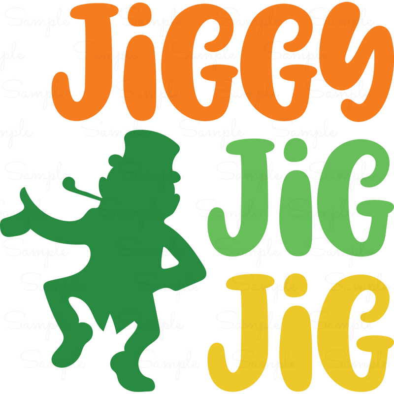 Jiggy Jig Jig Ready to Press Transfer