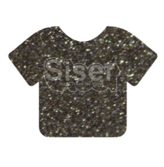 Siser Glitter HTV - Black Silver