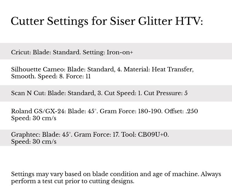 Siser Glitter HTV - Red