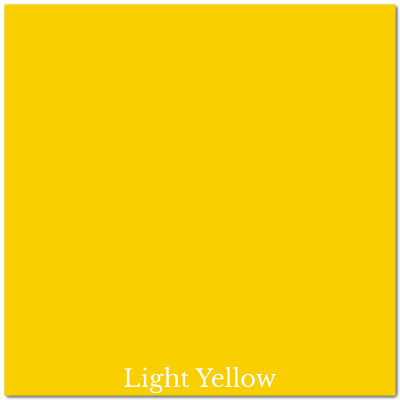 12"x12" Oracal 651 Adhesive Vinyl - Light Yellow