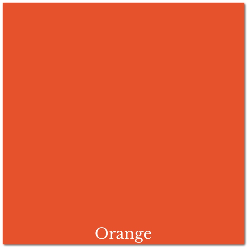 12"x12" Oracal 651 Adhesive Vinyl - Orange