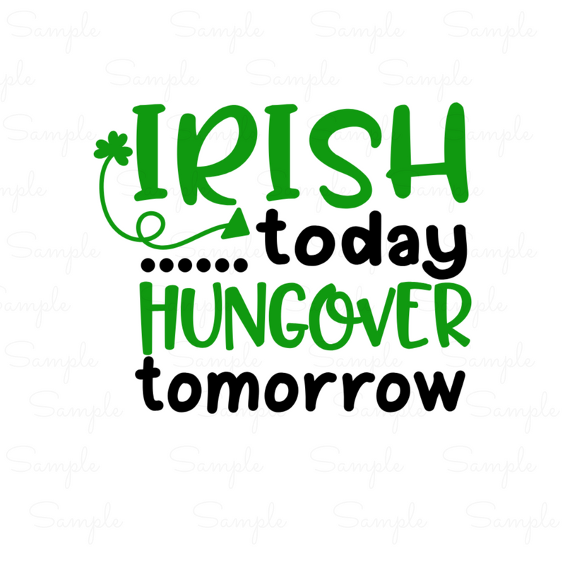 Irish Today, Hungover Tomorrow Ready to Press Transfer