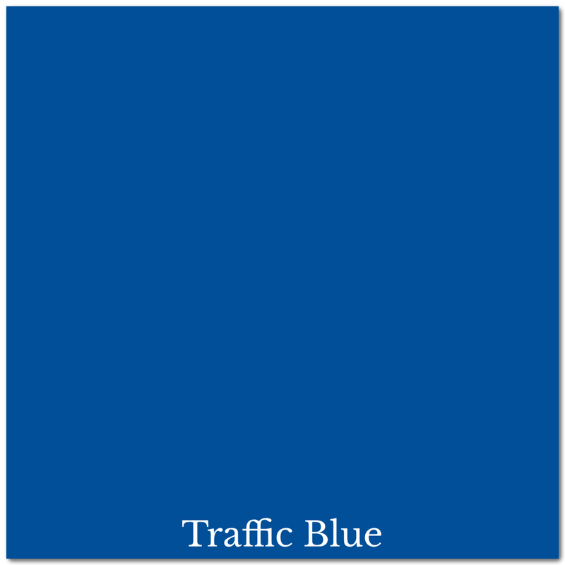 12"x12" Oracal 651 Adhesive Vinyl - Traffic Blue