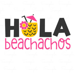 Hola Beachachos Ready to Press Transfer