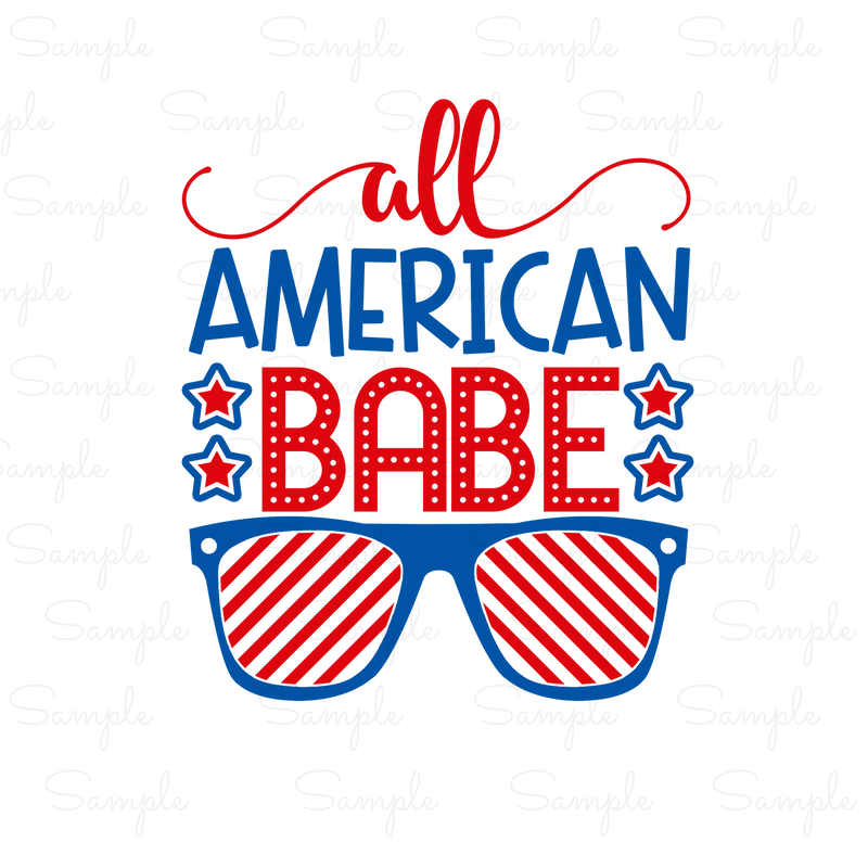 All American Babe Ready to Press Transfer